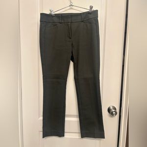 Loft Green Straight Leg Pant. Size 6P.